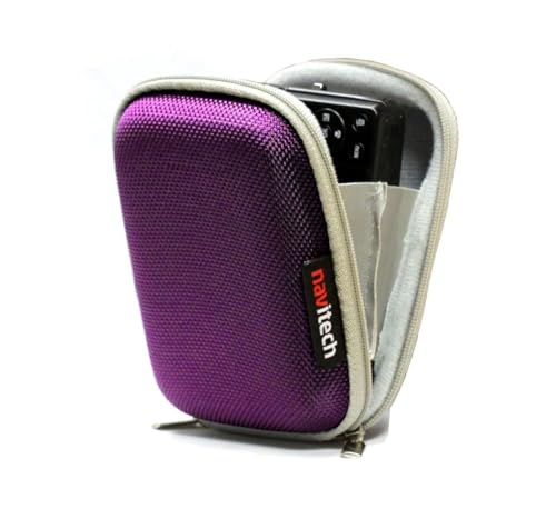 Housse rigide violette pour appareil photo Tangxi Mini Navitech antichoc - 2