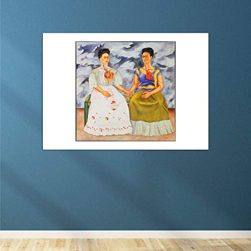 The Two Fridas Frida Kahlo impression d'art premium mat d'archivage