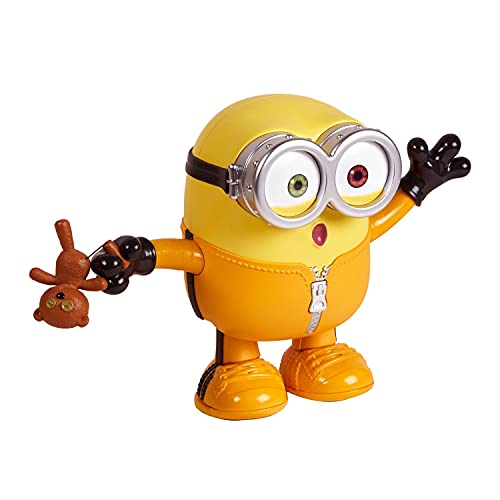 Minions Toys The Rise Of Gru Black Belt Bob Approx 8-In Character Toy With Random Animated Kung Fu Actions & Sounds, Gift For Kids 4 Years & Older #TOP4