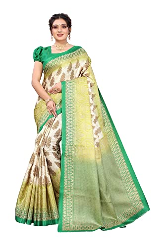 Sari indien soie d'art femme vêtement traditionnel ethnique avec choli