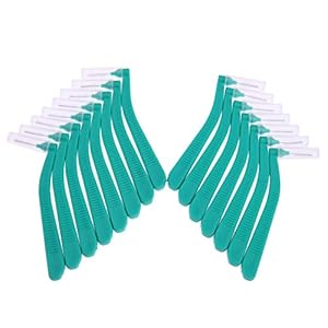 SoeHong 15 stks L Vorm Dental Floss Picks Zachte Interdentale Floss Borstels Interdentale Reiniging Orthodontische…