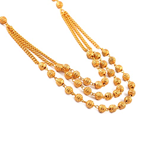 Jewar ad Necklace Indian Gold Plated Designer Layered Fashion Handcrafted Traditional Bollywood Royal Jewelry for Women2