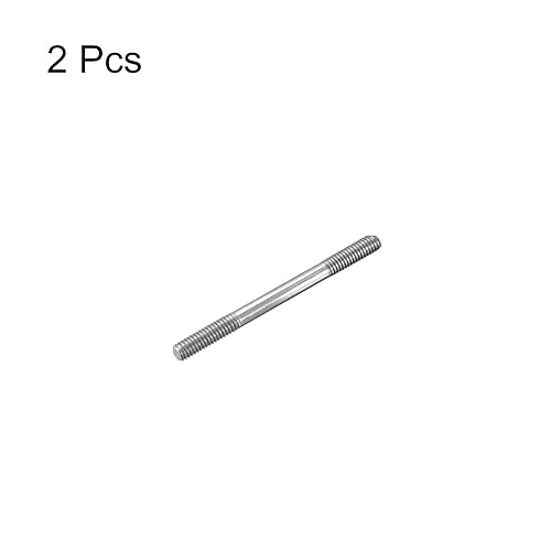 Miniatura 3 de MECCANIXITY Conector de varilla de empuje de acero inoxidable 304, varilla roscada de doble extremo para automóvil, barco, automóvil, avión, modelo