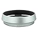 JJC LH-JX100 Silver Metal Lens Hood Adapter Ring for Fujifilm X100 X100S X100T Replace AR-X100