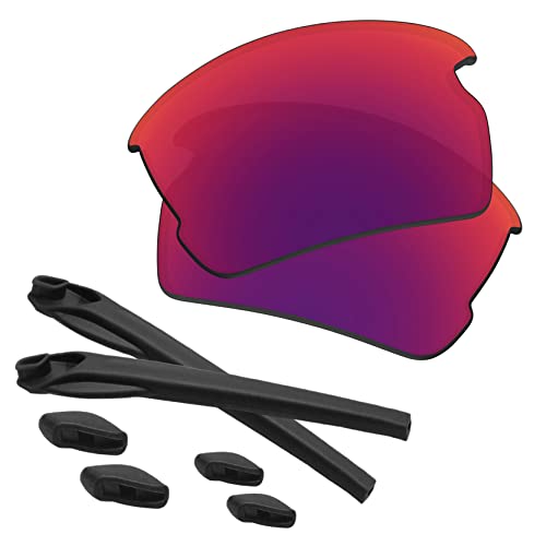 Image of Flak 2.0 Lenses & Rubber Kits Replacement for Oakley Sunglass OO9295 Polarized