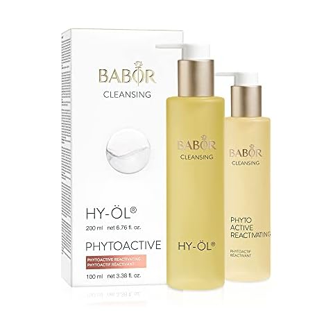 HY-ÖL & Phytoactive Reactivating Set, Double Cleansing, Oil Cleanser and Makeup Remover Oil Set for Dull, Dry Skin Cover