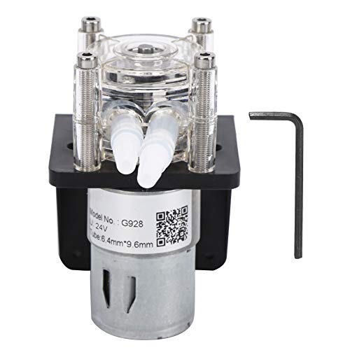 Yinhing Peristaltic Pump with Large Rate 500mL Min Design Transparent PC 12V Power Supply Ideal for Labora and Industrial Applications (24V)