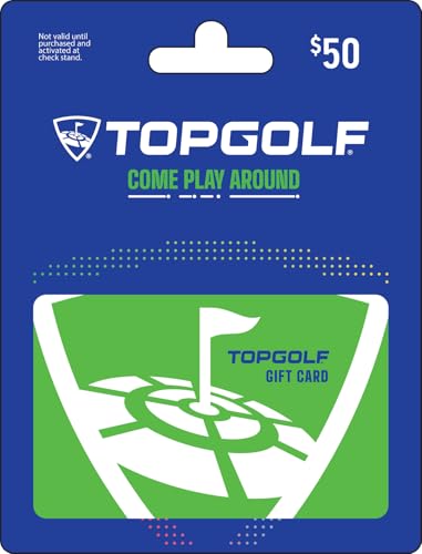 Image of Topgolf Physical Gift Card - $50