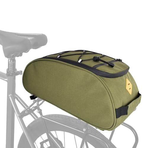 Bolsa Para Portaequipajes Trasero De Bicicleta,Bolsa De Portaequipajes Para Bicicleta De Carretera Y Montaña | Estuche Impermeable 8L Para Teléfono Móvil Botella De Agua Bebidas Aperitivos Suministros