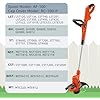 10 Pack Weed Eater String Compatible with Black+Decker, AF-100 0.065 Weed Wacker String Refill 240ft Automatic Feed String Trimmer Replacement Spool Line for Black&Decker(8 Spool+2 Cap+2 Spring)