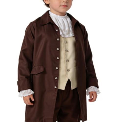 Disfraz colonial Benjamin Franklin para niños miniatura 6