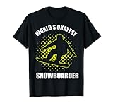 Lustige Snowboarder Downhill Snowboard Google Pants Boots T-Shirt