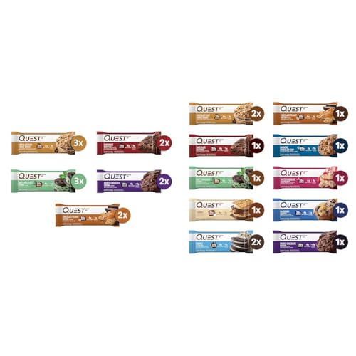 Paquete de 12 Barras de Proteína Quest Sabor Chocolate miniatura 1