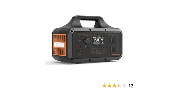 特別セーフ 新品 COOFLY ポータブル電源 リン酸鉄リチウム 1228Wh 純正