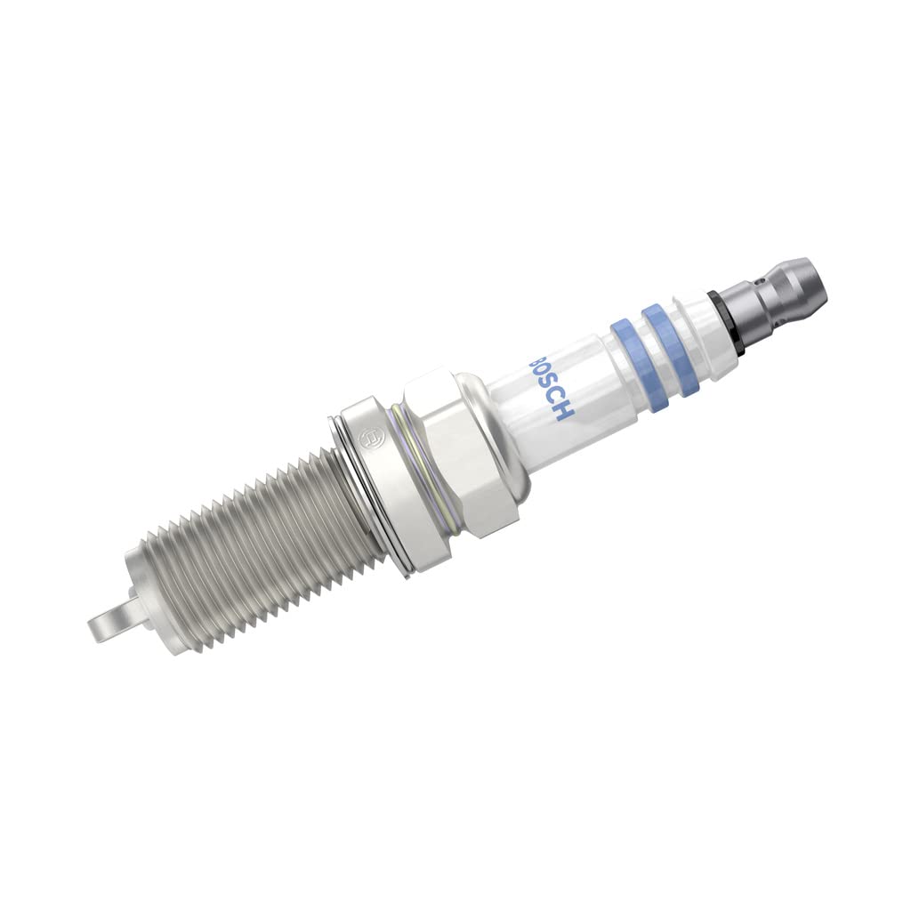 Bosch Doble Iridio 0242236593 - Bujía de Encendido para un Arranque Fiable y una Larga Vida Útil del Motor de Gasolina - con Diseño Resistente (Paquete de 4)