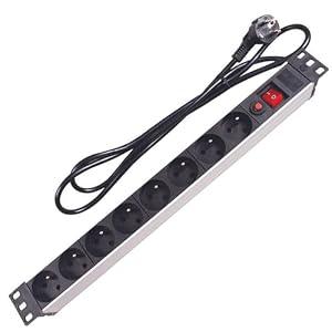 Perel 37331 8-Fach Steckdosenleiste PDU