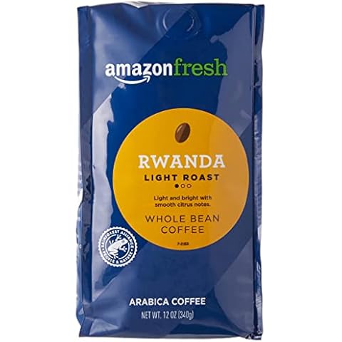 Amazon Fresh Direct Trade Rwanda Whole Bean Coffee Cover