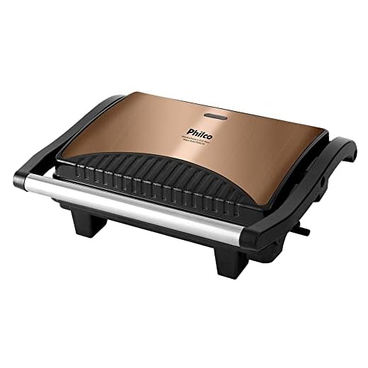 Sanduicheira e Grill Philco PGR23G Press Maxx Gold 127V