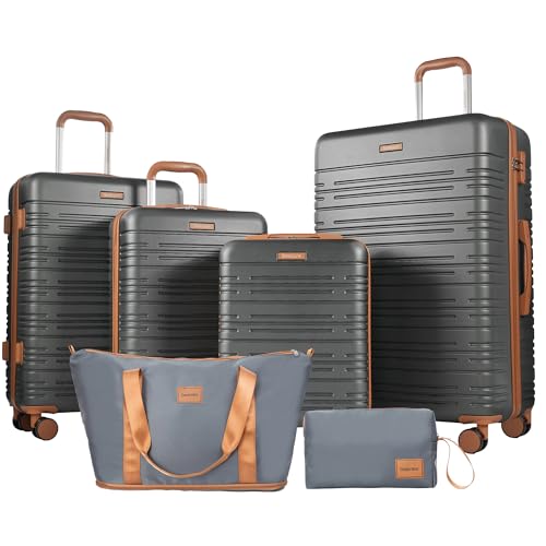 Image of 6-Piece Hardcase Luggage Sets 16 inch20 inch24 inch28 inch
