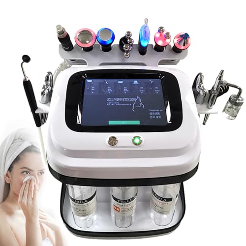 Máquina Facial Profesional 10 En 1 Con Oxígeno E Hidrógeno,Con Pantalla De 8 Pulgadas,Que Limpia E Hidrata La Piel Y Promueve La Absorción De Nutrientes,Ideal Para El Hogar Y Salón De Belleza Máquina Facial Profesional 10 En 1 Con Oxígeno E Hidrógeno,Con Pantalla De 8 Pulgadas,Que Limpia E Hidrata La Piel Y Promueve La Absorción De Nutrientes,Ideal Para El Hogar Y Salón De Belleza