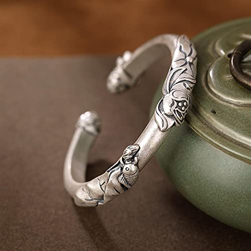 Bague s990 pur argent feuille pour femme : finis les bijoux qui verdissent la peau