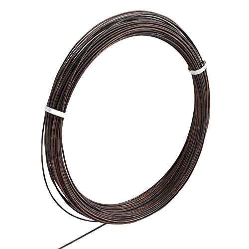 Wazakura Annealed Copper Bonsai Training Wire Made in Japan, Rust Resistant Outdoor Plant Cable...