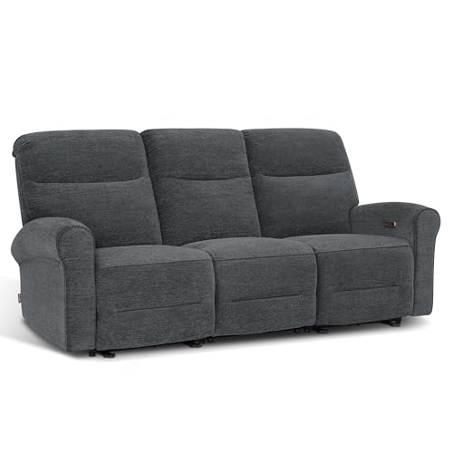 MCombo Wall Hugger Power Sofa with Drop Down Table