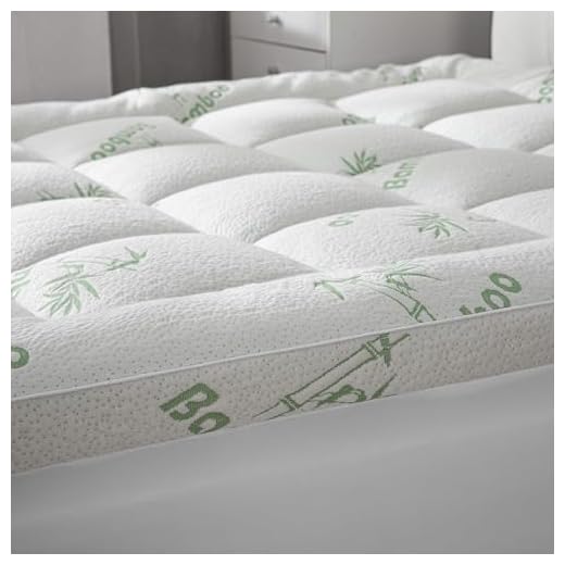 Bamboo Mattress Topper King Size with 8-21" Deep Pocket Mattress Pad for Back Pain Pillow Top Mattress Cooling Cover Quilted Mattress Protector with Down Alternative Fill (76x80)