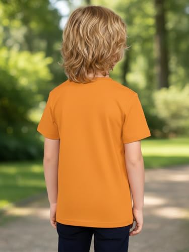 Image of ONN Boy's Half Sleeves Round Neck Cotton T-Shirt | Pack of 5