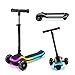 Produktbild Kinderkraft RAKET Kinderroller ab 1 Jahr bis zu 50 kg, Scooter, Tretroller, LED Räder, Höheverstellbare Lenker, Modernes Design, Schwarz