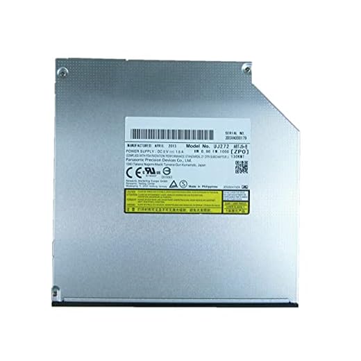 Panasonic Laptop Internal UJ-272 UJ272 9.5mm SATA 6X 3D Blu-ray Burner BD-RE BDXL DL Dual Layer Bluray Recorder Super Slim Internal Optical Drive Supports 100GB 128GB