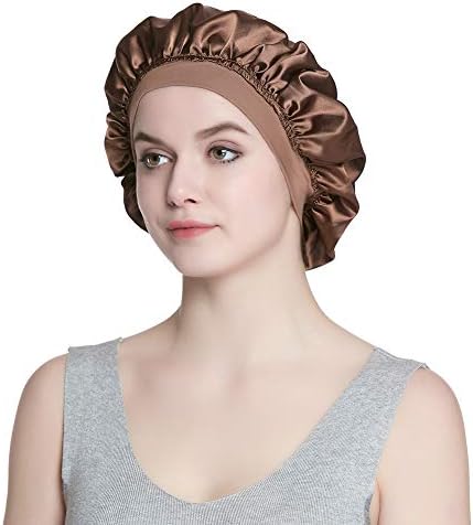 Satin Cap Single Layer Sleeping Hat for 