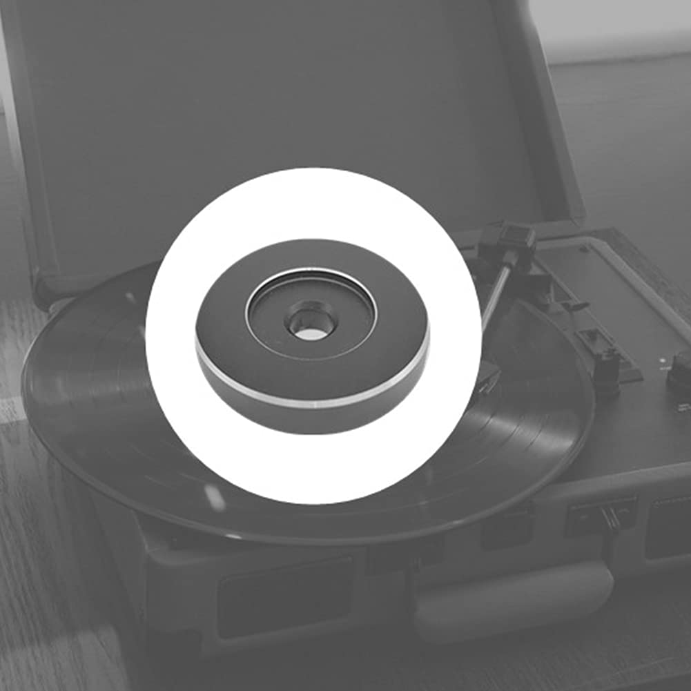 Adattatore Per Giradischi In Vinile In Alluminio - Accessorio Standard Per Grammofono, Migliora La Qualità Del Suono, Facile Installazione - 2