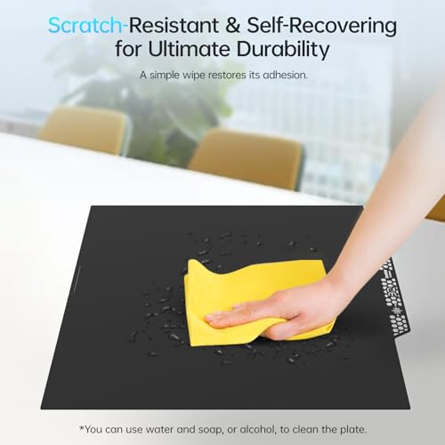 Image of BIQU CryoGrip Pro Glacier 370x370mm Panda Build Plate for Creality K2 Plus 3D Printer Double Sided Upgrade Build Plate Removable Surface Platform