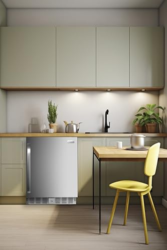 Frigidaire 5.0 CU FT./142L capacity built in under counter fridge. Frost free, Staineless Steel on Fridge.com