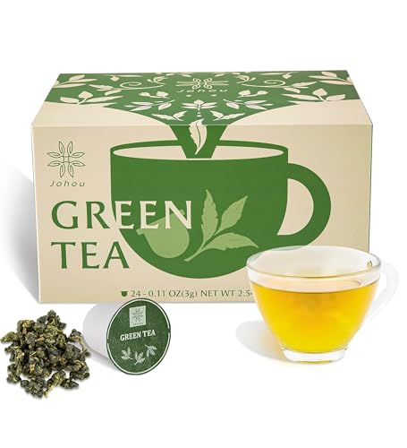 Image of Johou Green Tea Pods for Keurig K-Cup brewers, 24 pods