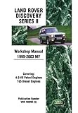 Land Rover Discovery Series 2 Workshop Manual 1999-2003 MY: VDR 100090 (6) (Land Rover Workshop Manuals)