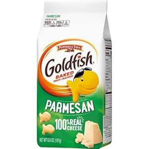 Goldfish GOLDFISH PARMESAN CRACKERS 6 x 187 gram
