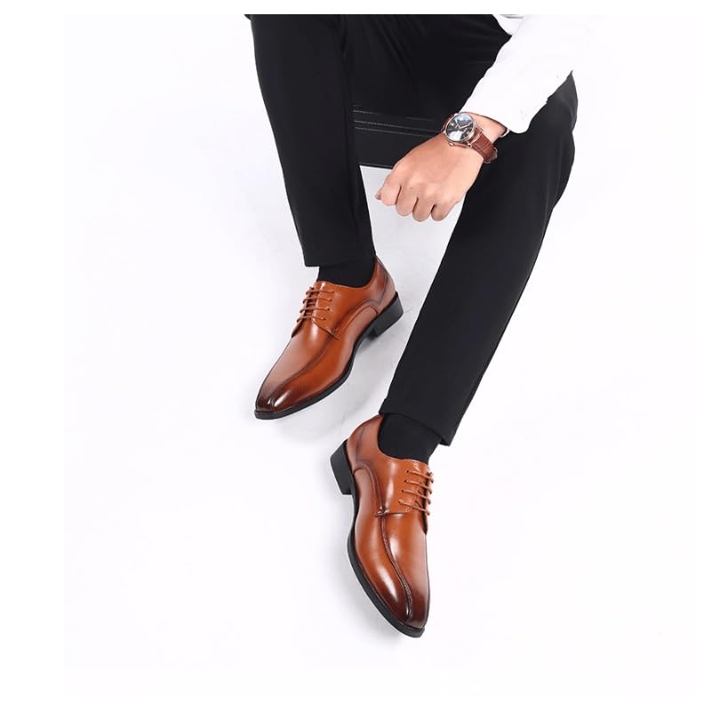 Men's Casual Slip-on Mule Loafer Comfortable Walking Lightweight Breathable Lace Up Shoes for Driving Walking Wedding Outdoor Indoor Size4