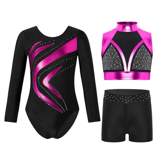 Costumes de danse classique filles pour le saut sportif et l'entraînement quotidien