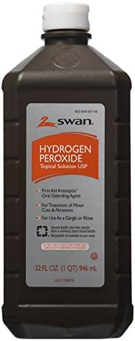 Swan Hydrogen Peroxide Topical yXOnP 32 Ounces (1 Pack)