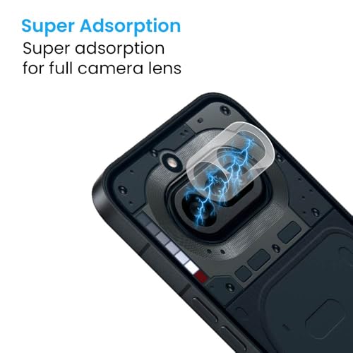 Image of ArmourPro Premium Camera Lens Protection Compatible with Nothing 4A (6.78 Inches) With Edge To Edge Full Camera Screen Coverage | Transparent, Pack of 1