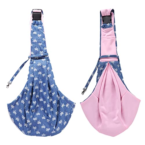 Bolso de la para el perrito POPETPOP azul para mantenerlo siempre junto a ti 3
