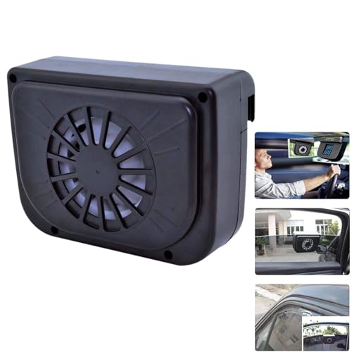 Solar Powered Car Ventilator Window Solar Exhaust Radiator Fan Window Windshield Auto Air Vent Cooling Fan System Cooler