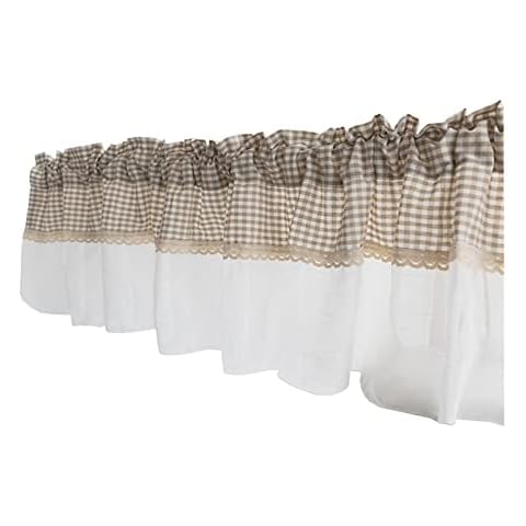 A.Monamour Cortina Cocina Ventana Puerta Cuadros Vichy Cover
