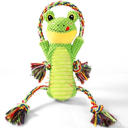 Interactive Chew Proof Dog Toys for Boredom & Anxiety - Plush wit...
