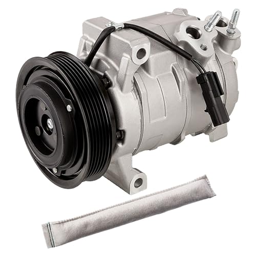 AC Compressor & A/C Drier For Dodge Ram 5.7L & 6.4L Hemi V8 2010 2011 2012 2013 2014 2015 2016 2017 2018 - BuyAutoParts 60-88665R2 New