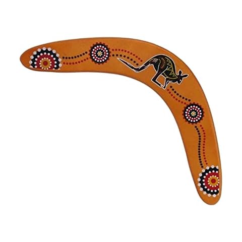 Wooden Boomerang for All Ages, 360° Flight Cover
