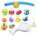 Produktbild TOYMYTOY Badespielzeug Spielzeug Fuer Badewanne 12PCS Baby Badewannen Spielzeug Geschenkset für Kleinkinde