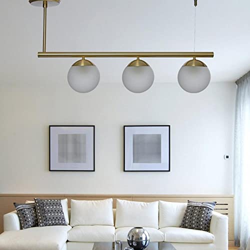 Lustre Bola 35x78X15 3 Lampada Bivolt, Infinitylux, REF 19 Bronze